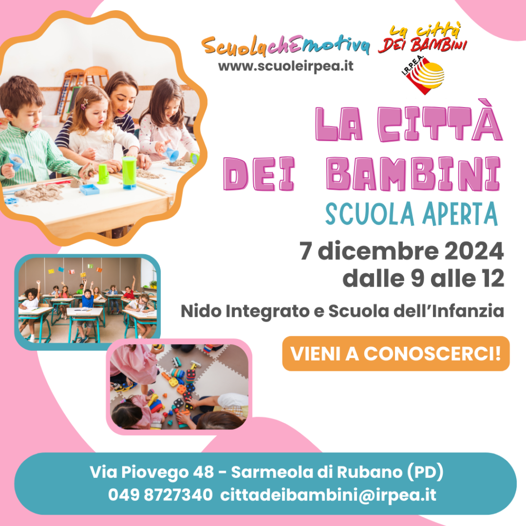 La Città dei Bambini, Scuola Aperta 7 dicembre 2024, Sarmeola di Rubano PD
